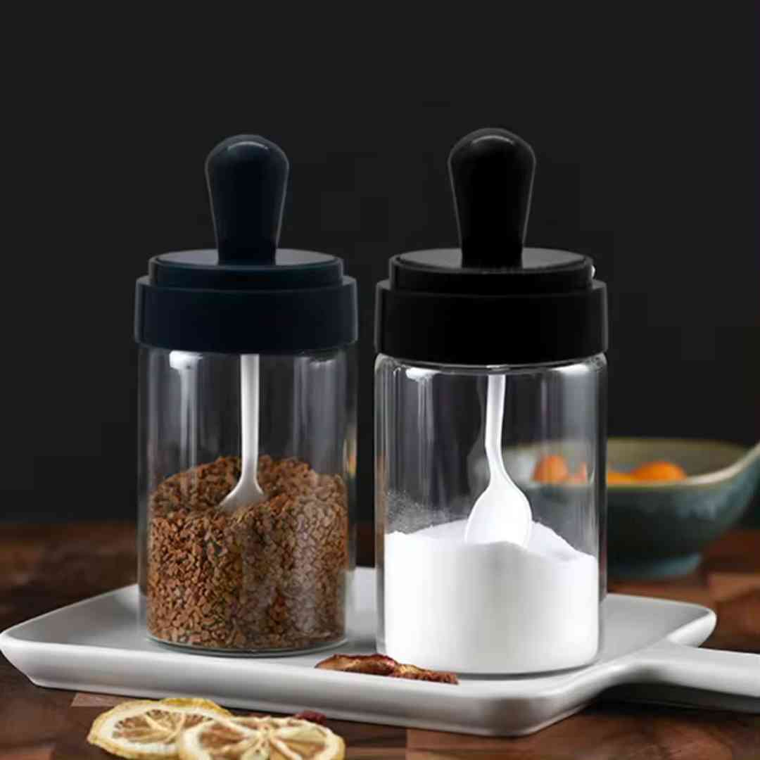 Spices Container With Spoon